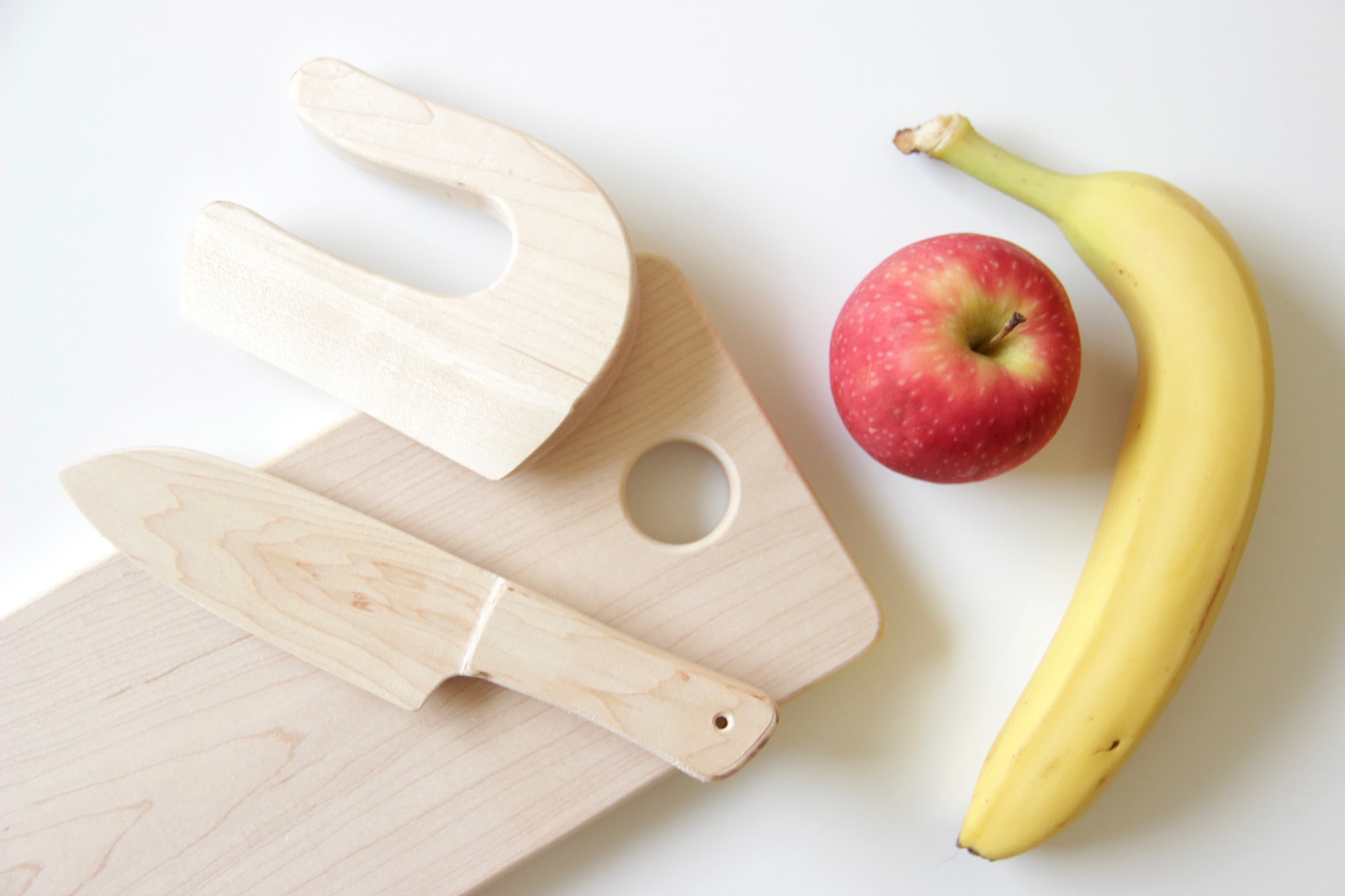 Montessori Wood Kitchen Tool Set – WillowBee Toys