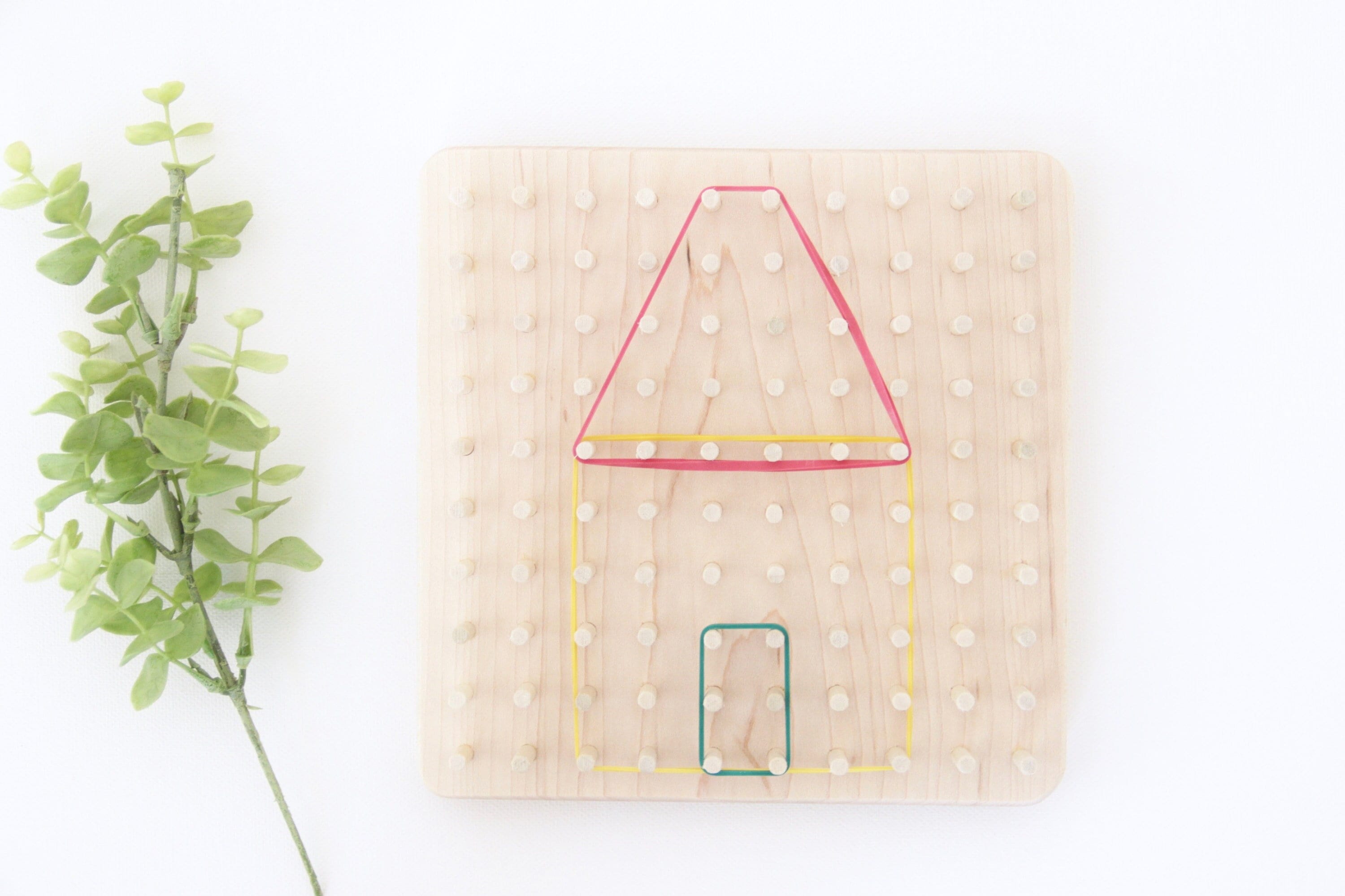 Wood GeoBoard – WillowBee Toys