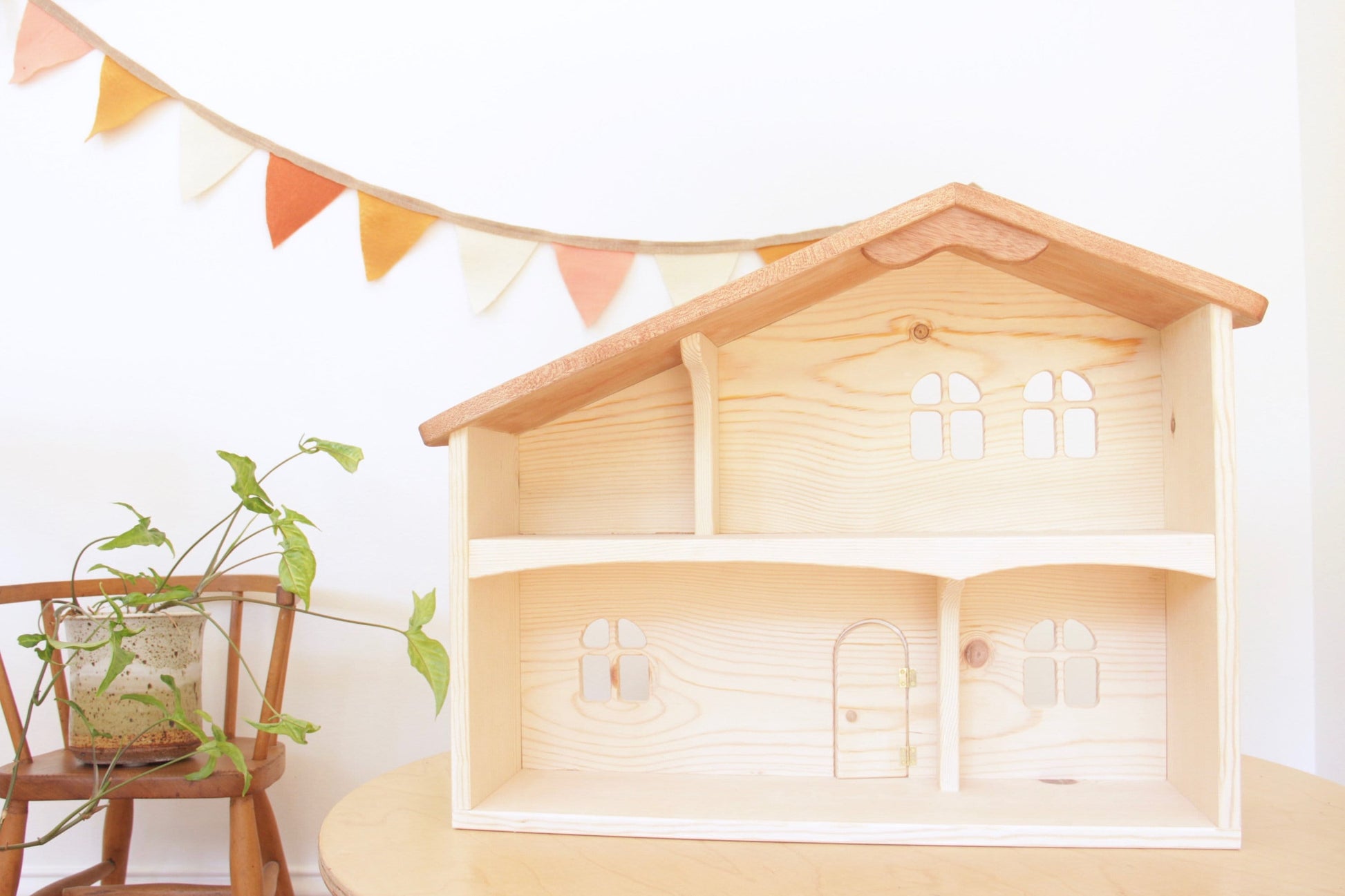 Large Deluxe Wood Dollhouse - Main Image